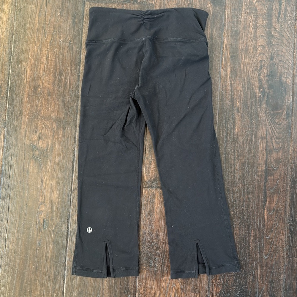 Lululemon Gather Crow Crop black leggings